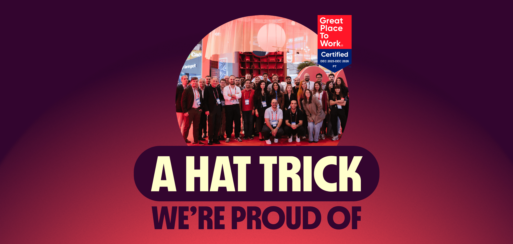 Great Place to Work, Three Times in a Row